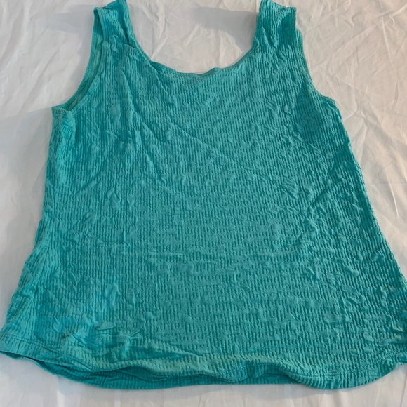 Snoskins Aqua/Turquoise Textured Tank Size XL - Picture 5 of 9
